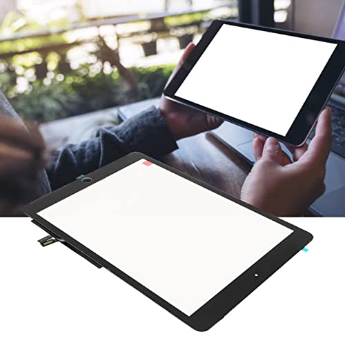 Rankomu 10,2" härdat glas för iOS surfplatta - Svart ram