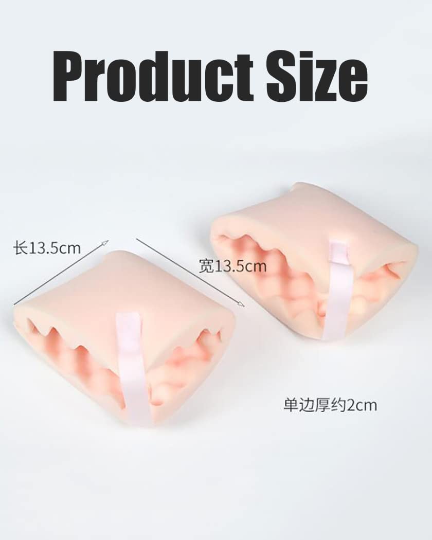 Almohadas protectoras de talón suaves y reconfortantes, almohadilla para pie antiescaras, cubierta de soporte para tobillo, cojines, almohadilla de talón ajustable para ancianos