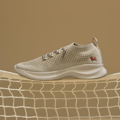 Image of Neeman's Knit Gliders Women Sneakers | Stylish Casual Shoes for Men with Airknit Breathable Upper | Anti-Skid EVA Sole Footwear | Lightweight Lace-Up Sneaker