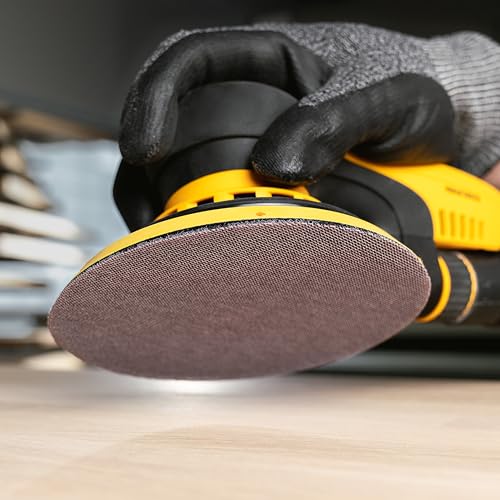 Mirka Abranet net sanding disc Ø 150 mm Hook & loop/Grit P80 / 50 pcs/for sanding wood, walls, metal, aluminium, stainless steel, filler, varnish, plastic / 5424105080