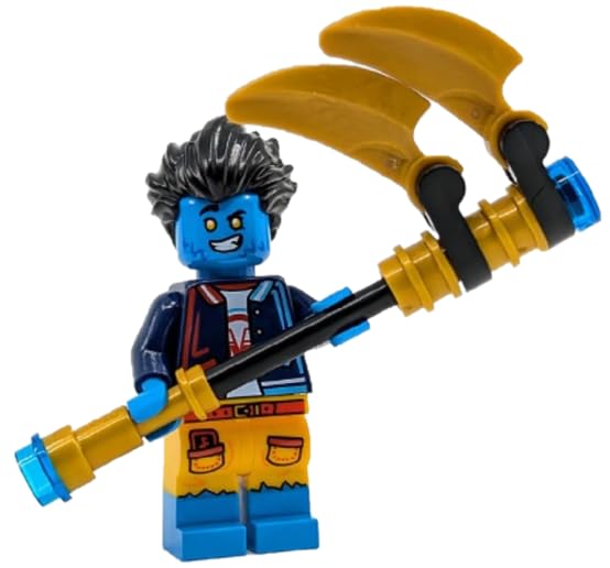 LEGO Dreamzzz Logan Minifigure with Double Sythe