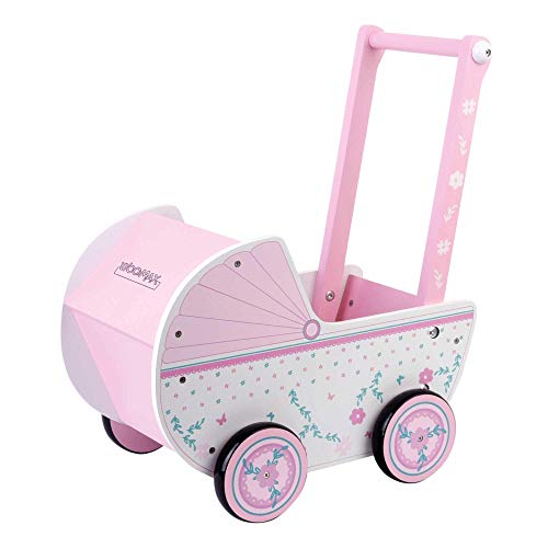 WOOMAX - Carrito de muñecas madera (46475)
