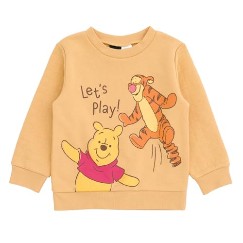 Image of Disney Christmas Fleece Sweatshirt and Pants Outfit Set Newborn to Big Kid Sizes (Newborn - 10-12)