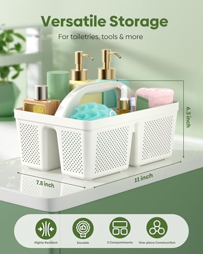 47% Off 4-Pack Portable Shower Caddy Organizer with Handle