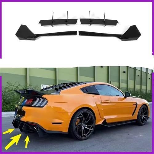 Diffuseur arrière Mustang 18-21 pour masquer rayures pare-choc