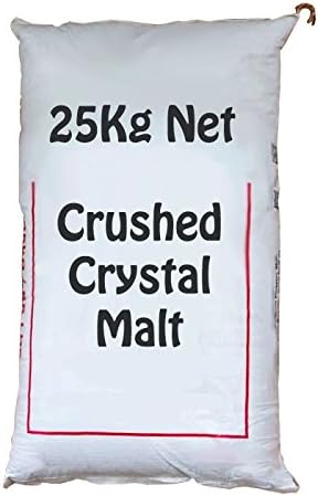 BALLIIHOO 25kg Bulk Sack of Crushed Crystal Malt