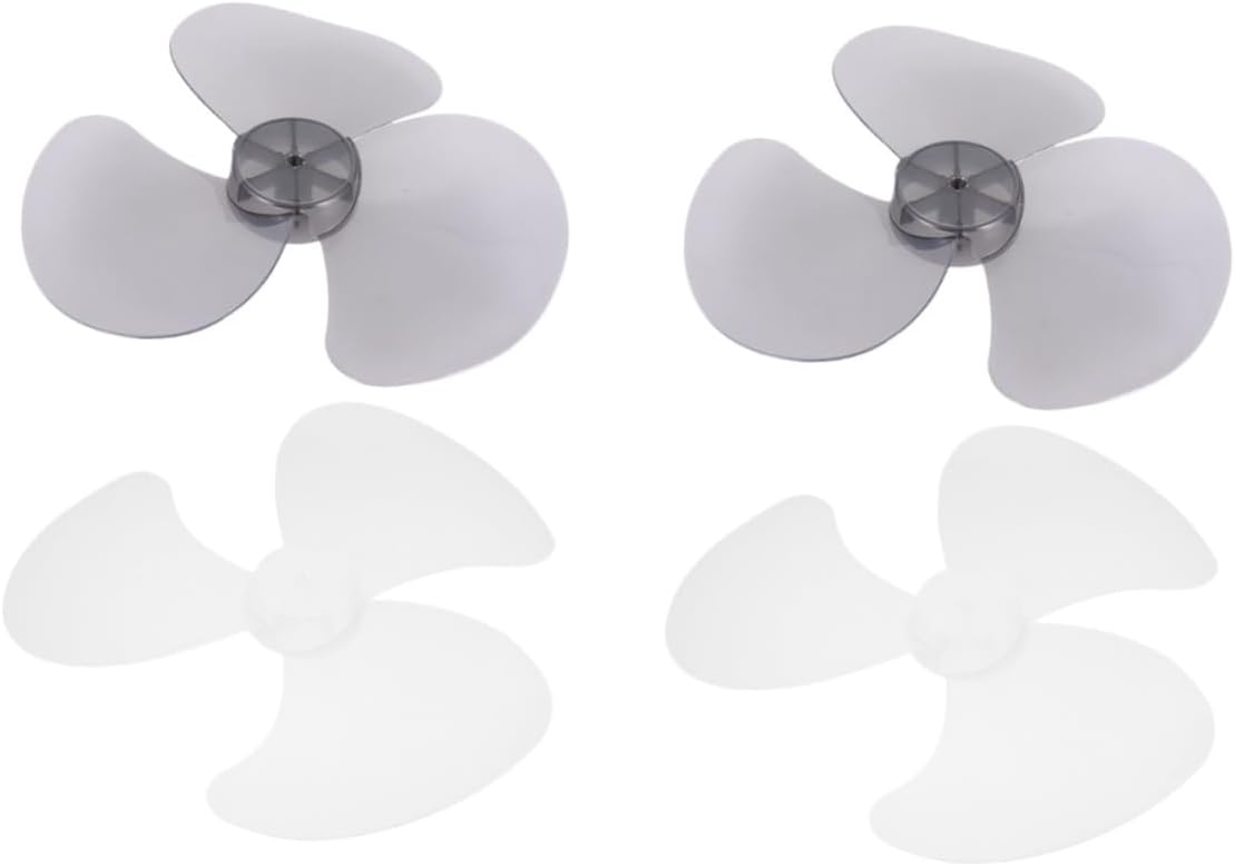 MERRYHAPY 4pcs Hunter Fan Replacement Parts Leaves Plastic Fan Blades Easy to Install and Clean