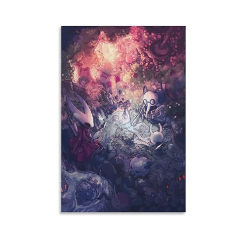 GAUSKY Hollow Knight Poster (6) For Living Room Bedroom Painting 12x18inch(30x45cm) Unframe-.