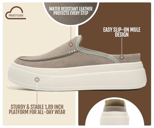 Image of Project Cloud Platform Loafers for Women - Womens Clogs & Mules Sneakers