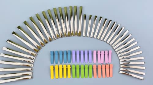 Fermaglio per capelli in metallo con clip per