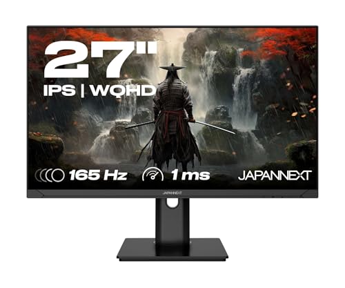 Amazon.co.jp: JAPANNEXT ゲーミングモニター 27インチ 165Hz対応 IPS