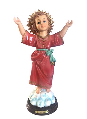 Figura Estatua Niño Divino Jesús 8 pulgadas