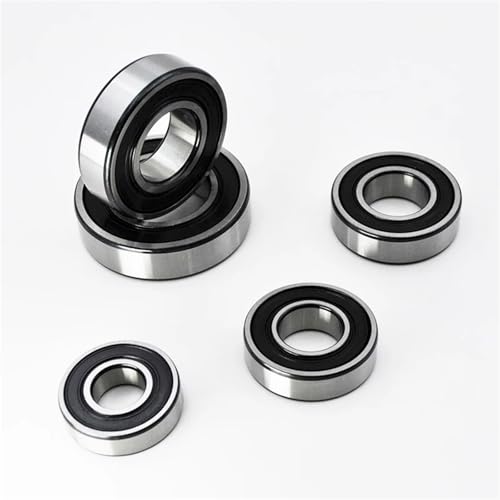 Rodamientos de bolas de ranura profunda contra ruidos en el eje 17mm 4