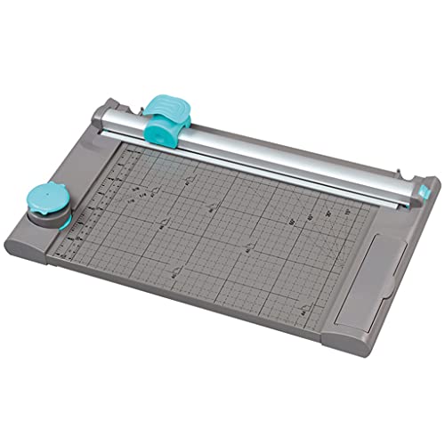 Massicot A4 5 en 1 doté d'une boîte de rangement et d'un système de coupe sécurisé