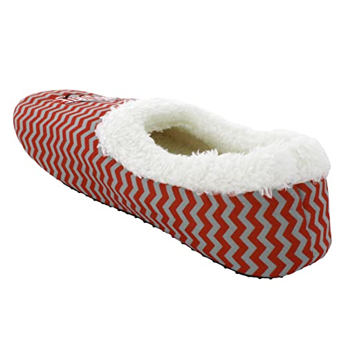 Comfy Feet NCAA Slip On Chevron Pattern Slippers4