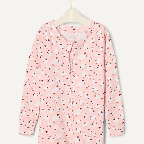 Image of Amazon Essentials x Sofia Grainge Unisex Toddlers and Babies' Snug-Fit Cotton Footed Pajamas