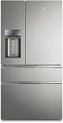 Refrigerador French Door Electrolux com 04 Portas Frost Free com 540 Litros e Aplicativo Home Platinum - DM91X