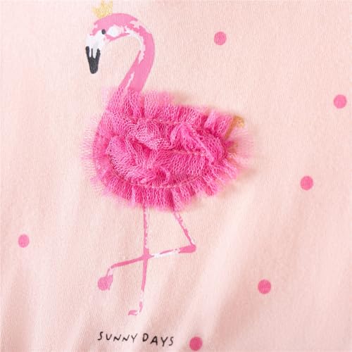 Toddler Girls' Long Sleeve Tutu Party Dress with Tulle Skirt for 2-7 Years Xmas Gift4