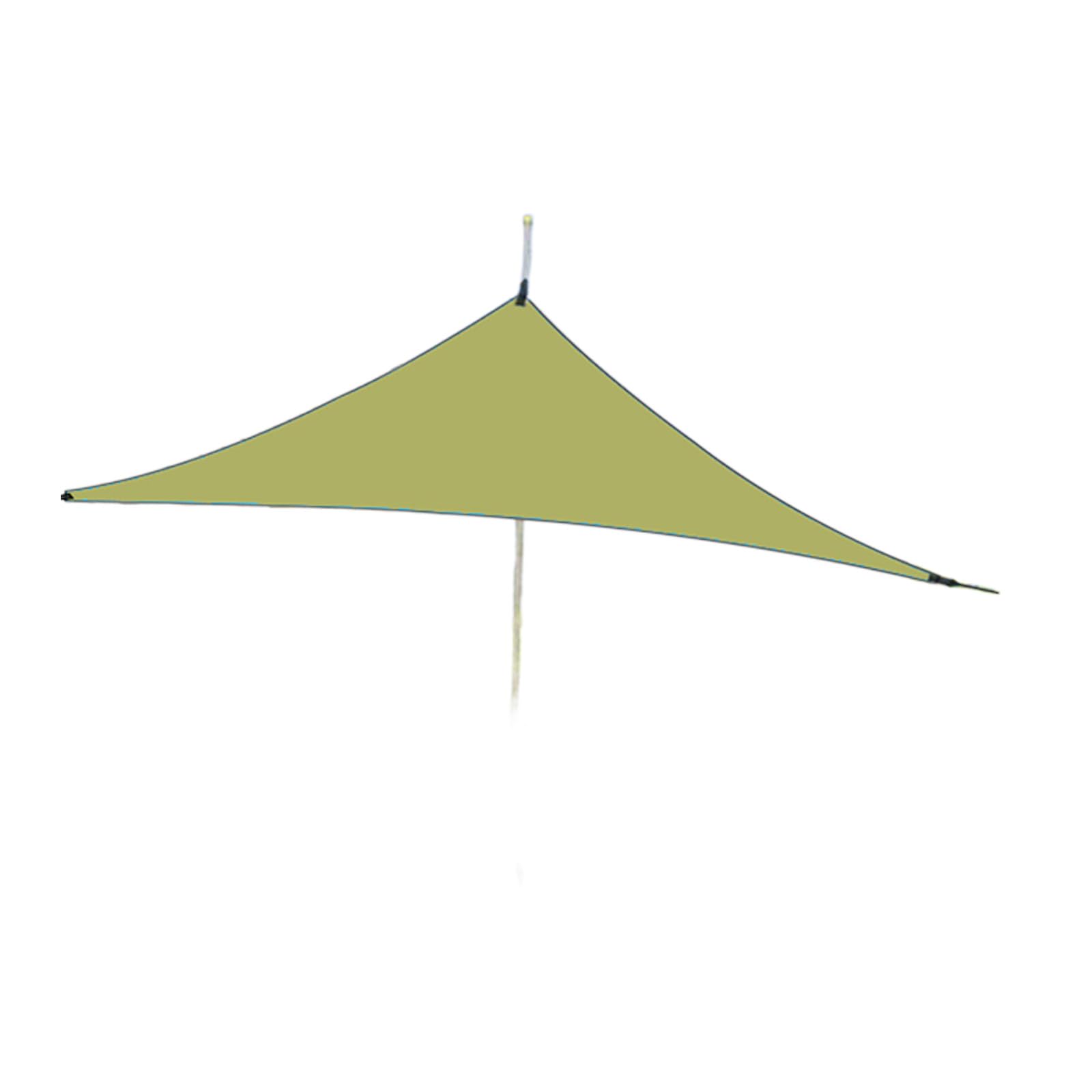 3mx3m Waterproof Tarp with Attachment Clips Perfect for Patio Shelter Quick Setup Awning