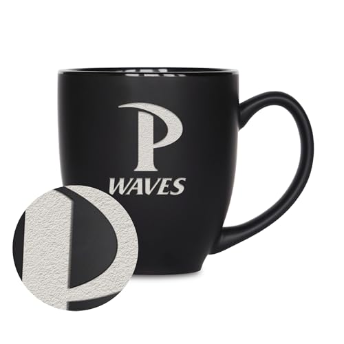 Mug Pepperdine Waves pour café chaud au bureau grand format céramique