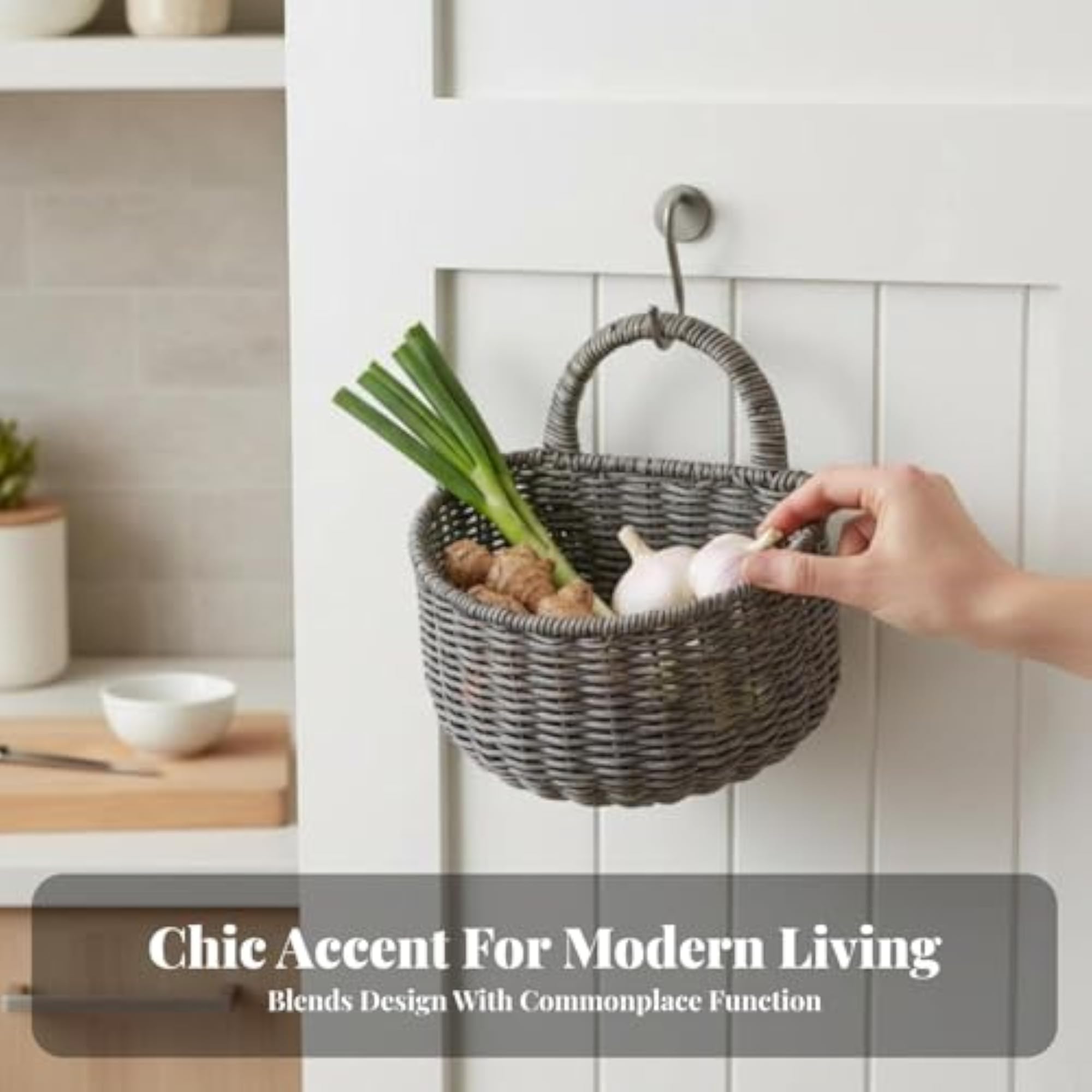 Hangeron Storage Container, Hangable Design