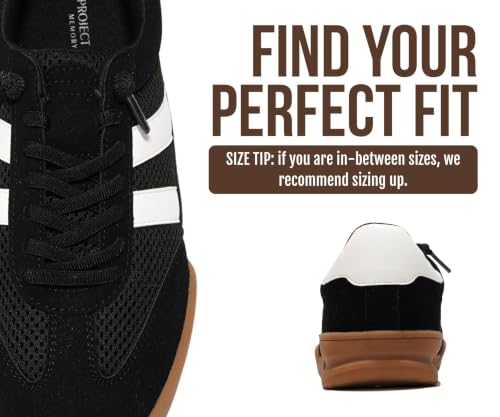 Image of Genuine Leather Slip On Sneakers for Women with Leather Memory Foam Insole