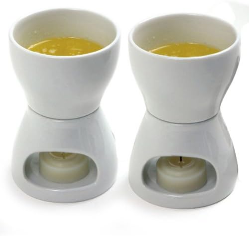 Ceramic Butter Warmers Set of 2 NEW