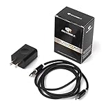 Antoble 2-in-1 LED USB Charging Cable & Wall Charger AC Adapter Kit for Barnes & Noble Nook Color BNRV200 BNTV250 BNTV250A Tablet