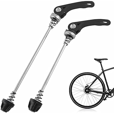 YUTOU Fahrrad Schnellspanner Set Fahrrad Schnellspanner Vorderrad und Hinterradnabe Fahrradnaben Front and Rear Quick Release Bicycle Quick Release Cover