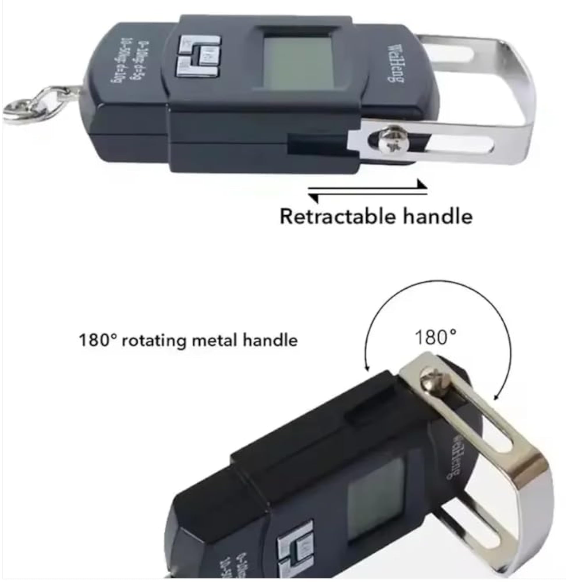 Portable Digital Hook Scale, 50 kg Capacity