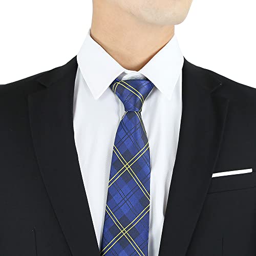 Image of WeiShang Classic Men's Silk Tie Necktie Woven JACQUARD Neck Ties