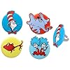 DecoPac Dr. Seuss Cupcake Rings, 24 Cupcake Decorations Featuring Horton, The Cat In The Hat, Things, Red Fish, For Birthday, Party, Celebrations - 24 Pack #5