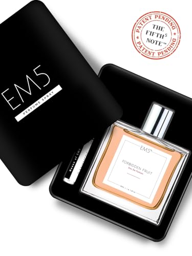 Image of EM5 Forbidden Fruit Perfume for Women | Sweet Fruity Floral Warm Spicy Fragrance | Eau de Parfum Spray | Strong & Long Lasting Scent | Luxury Gift for Her | 50ml