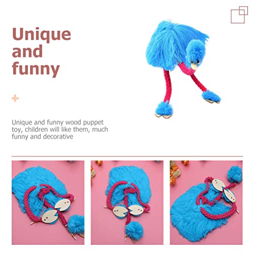 Toddmomy LOV1174M24MI0CE Ostrich Marionette Puppet Ostrich Hand Puppet Ostrich Marionette Toy Yarn Puppet String Doll Parent- Interactive Educational Toys thumb #7