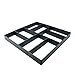 HapWay Stone Mold Walk Maker, DIY Personalized Manual Pathmate Stone Mould Paving Pavement Concrete Stepping Stone Paver Walk Way (Square Patterns)