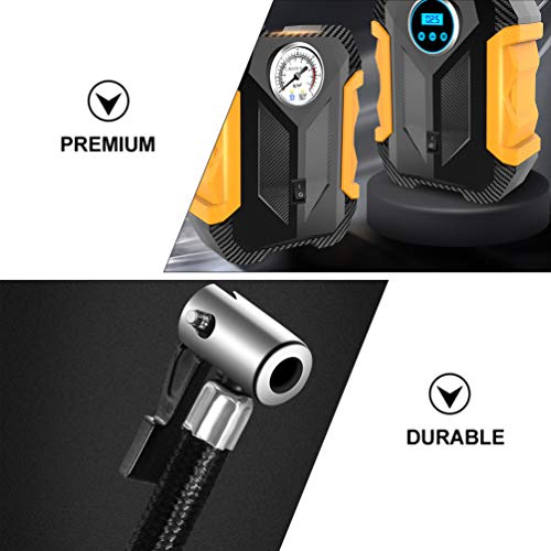 CLISPEED Bomba de Ar Inteligente para Veículo 12V Mini Inflador de Pneu Bomba de Ar Elétrica Portáti