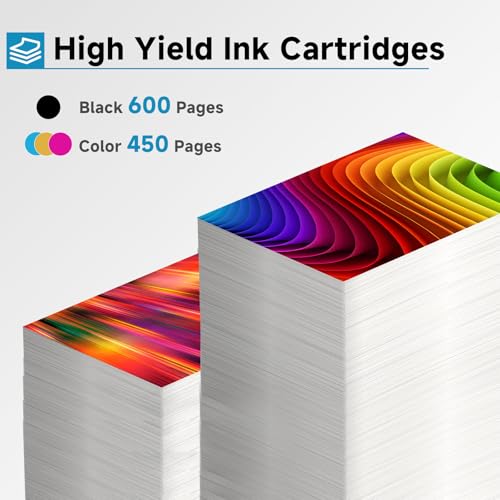 Image of 64XL Ink Cartridges Combo Pack Replacement for HP 64 XL Black Color 2-Pack