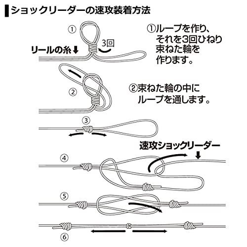 Daiwa Fast Octopus Squid Leader No. 8 / No. 10 / No. 12 miniatura 4