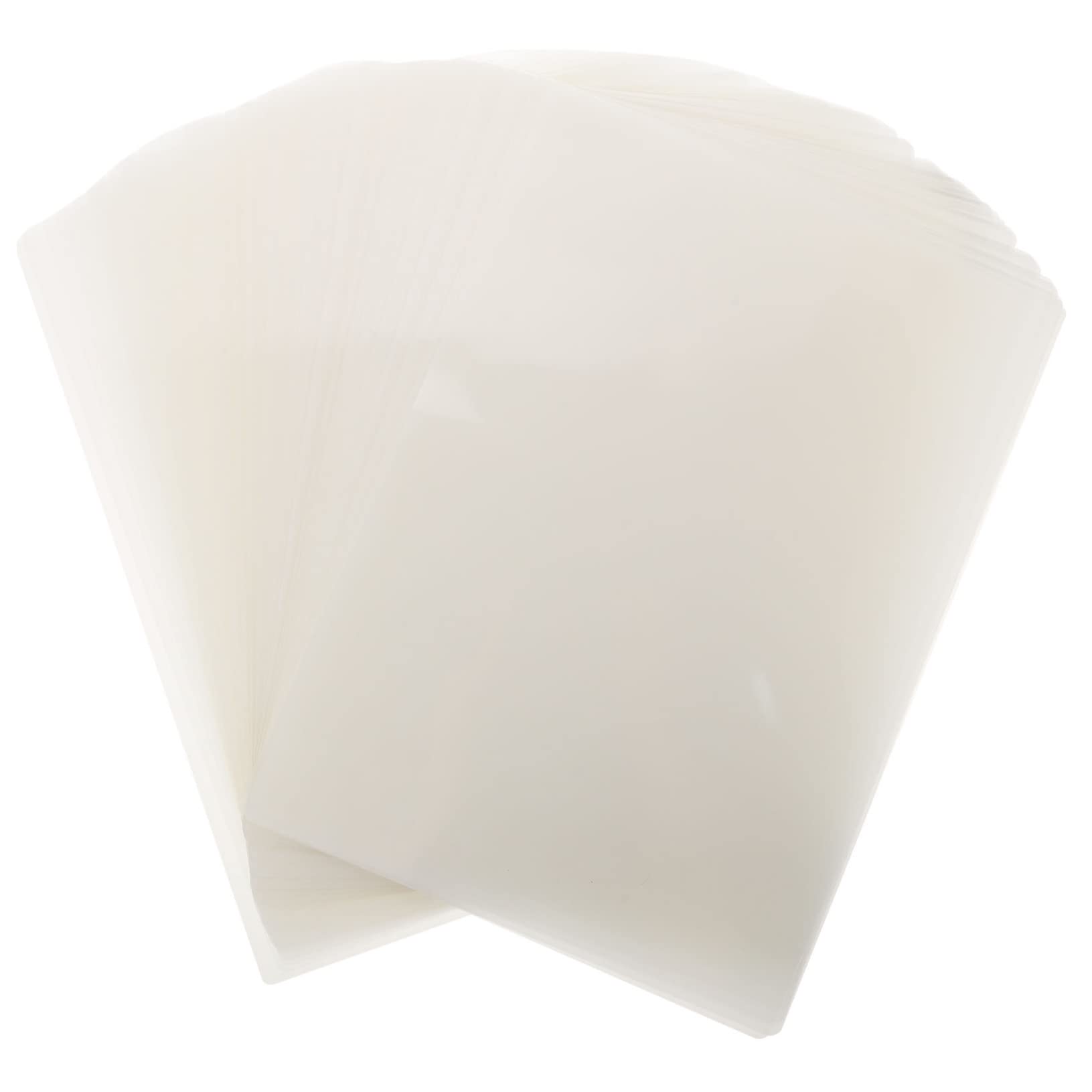 Housoutil Thermal Laminating Films 100pcs Film Laminating Sheets Photo Sealing Supplies Material