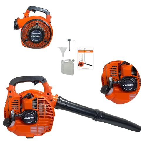 Soprador de Folhas Lateral a Gasolina 2T 26cc 0,9HP Portátil Leve Potente Carbon Fak
