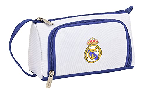 safta Real Madrid, Portatodo Unisex niños, Azul/Blanco, M