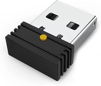 USB Mouse Jiggler Simulator Mouse Movement Undetectable Automatic Keeps Computer Awake, Black, 500351501