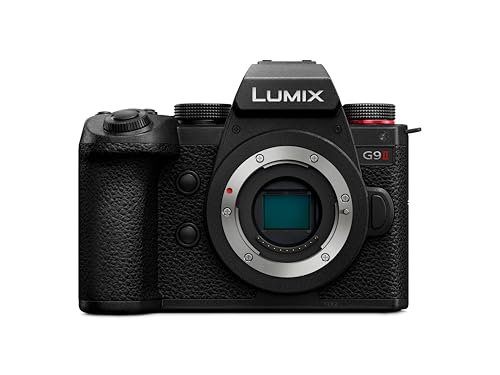Panasonic LUMIX G9II Micro Four Thirds Camera, 25.2MP Sensor with Phase Hybrid AF, Powerful Image Stabilization, High-Speed Perfomance and Mobility, Flagship Model of G Series - DC-G9M2BODY9