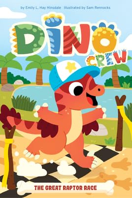 The Great Raptor Race (Dino Crew)      Library Binding – July 15, 2025