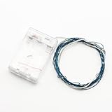 SUPERNIGHT Cool White Soft Wire Light String 20 LED Bulbs On 7ft Thin Rope Newest LED Starry Starry Light