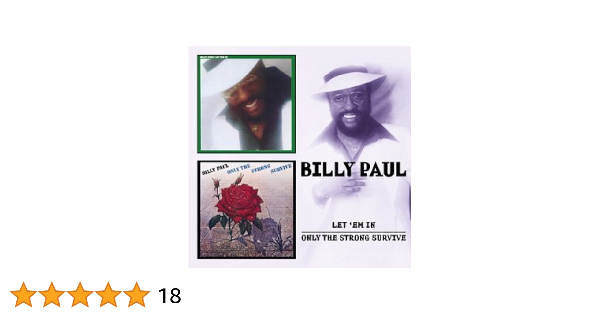 【中古】 Let ’em in Only the Strong BillyPaul Billy Paul – Let 'Em In – Vinyl (Santa Maria Pressing, LP