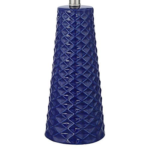Lámparas de mesa modernas azul cerámica 24" set 2 miniatura 5