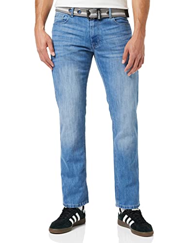 Jeans Enzo coupe droite homme pantalon robuste pour morphologie regular