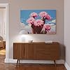 Western Desert - Pink Cactus Decoration Canvas Poster Wall Art Decor Print Picture Paintings for Living Room Bedroom Decoration 16x24inch(40x60cm) #5