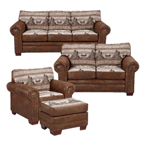 American Furniture Classics Alpine Lodge 4-Piece Sleeper